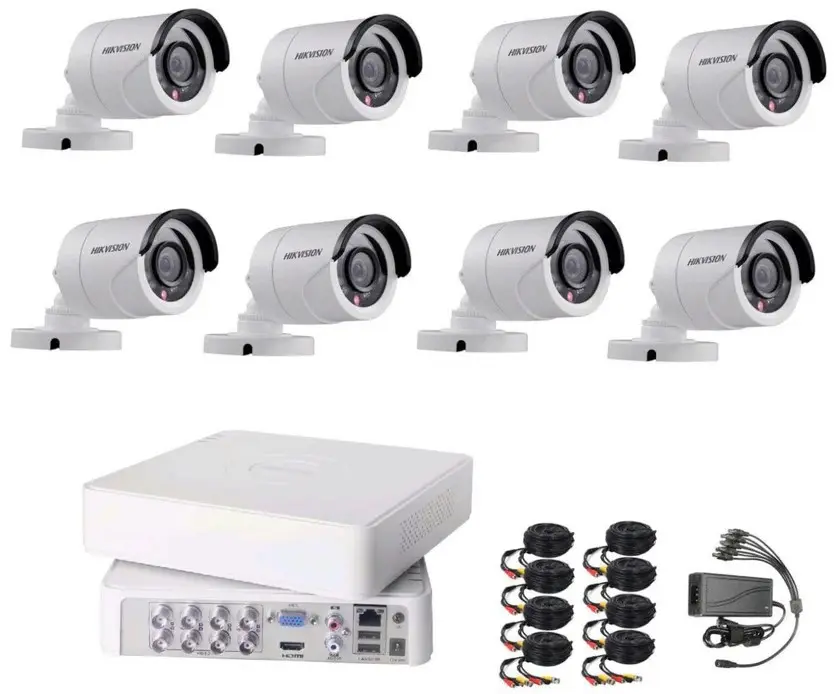 HiLook 8 Channel DIY Combo Surveillance DVR Kit