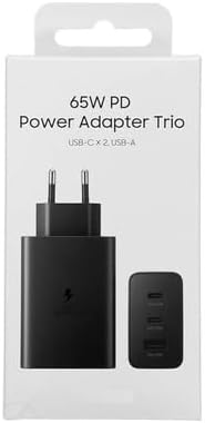 65W PD Power Adapter Trio charger